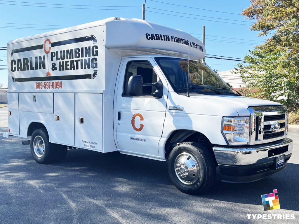 The cure for plain white van is a wrapped van that creates attention